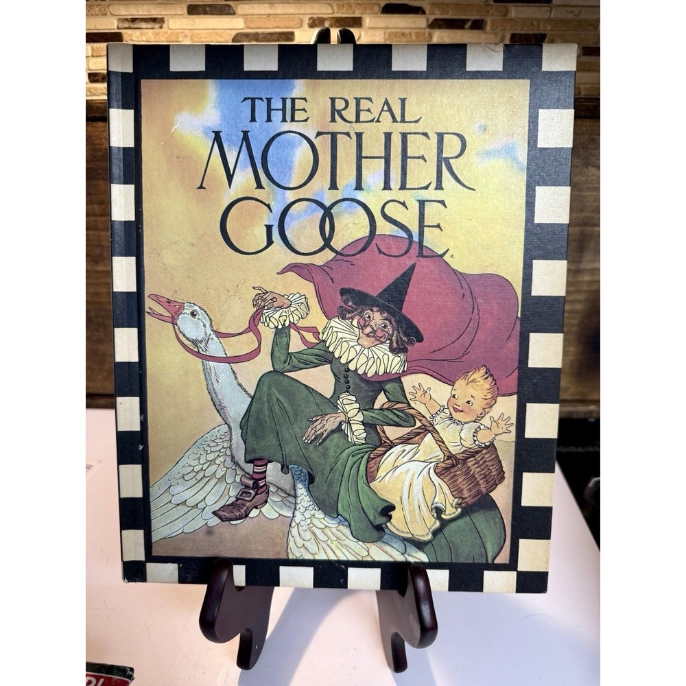 THE REAL MOTHER GOOSE‎ HARDCOVER BOOK BLANCHE WRIGHT 1992